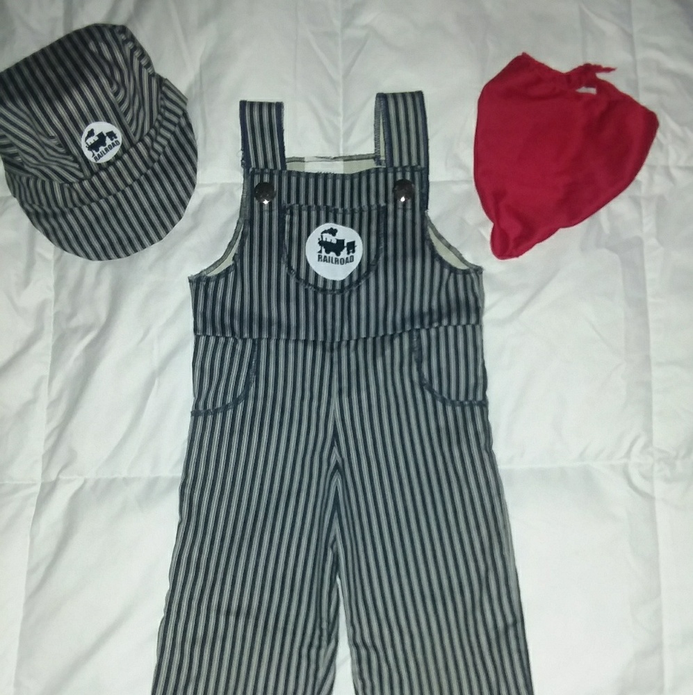 Toddler 24M/2T Railroad Conductor Costume